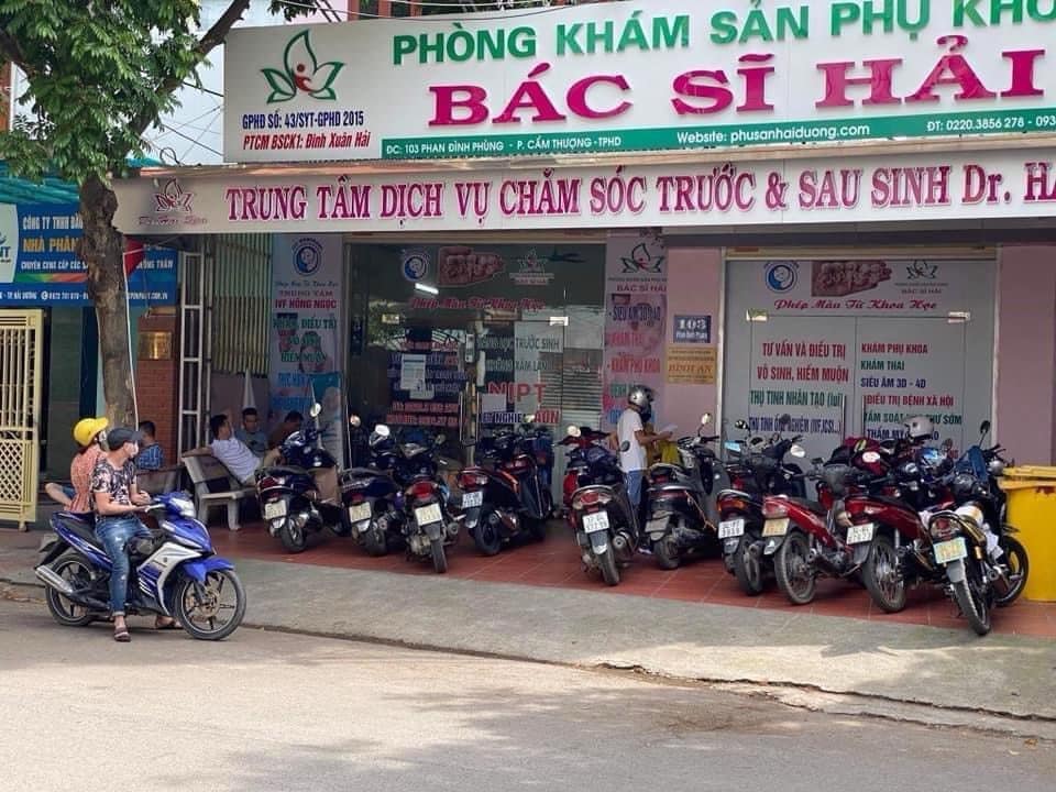 phòng khám sản phụ khoa bác sĩ hải